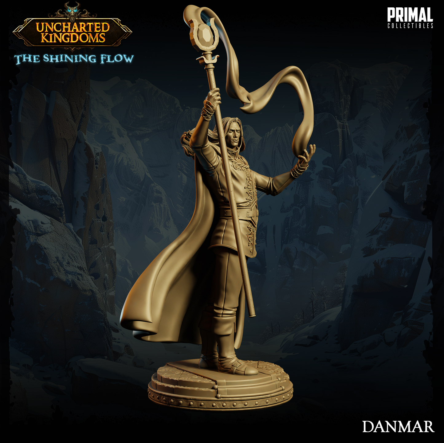 Wizard Miniatur | Magier Danmar - Primal Collectibles