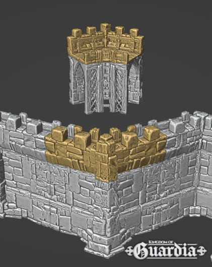 Castle Walls - Kingdom Of Guardia
