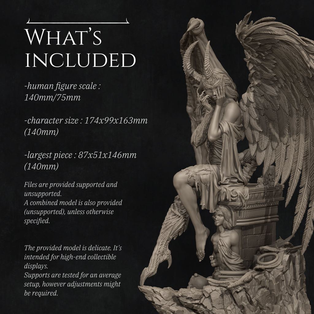 Faces of Evil Display Miniatur - Succubus- Fantasy - Nerikson