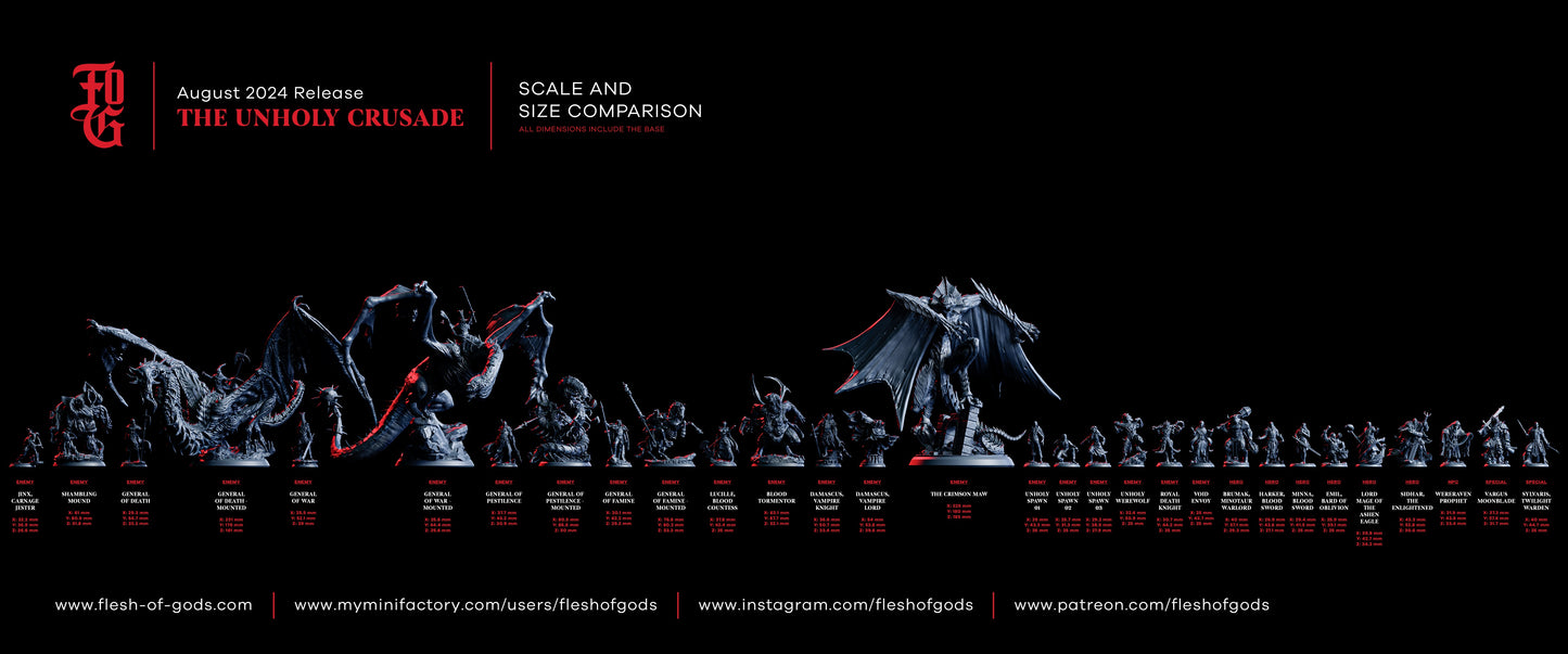 Damascus, Vampire Lord Miniatur | Vampirlord Miniatur | Dracula | Pathfinder | D&D | Flesh Of Gods
