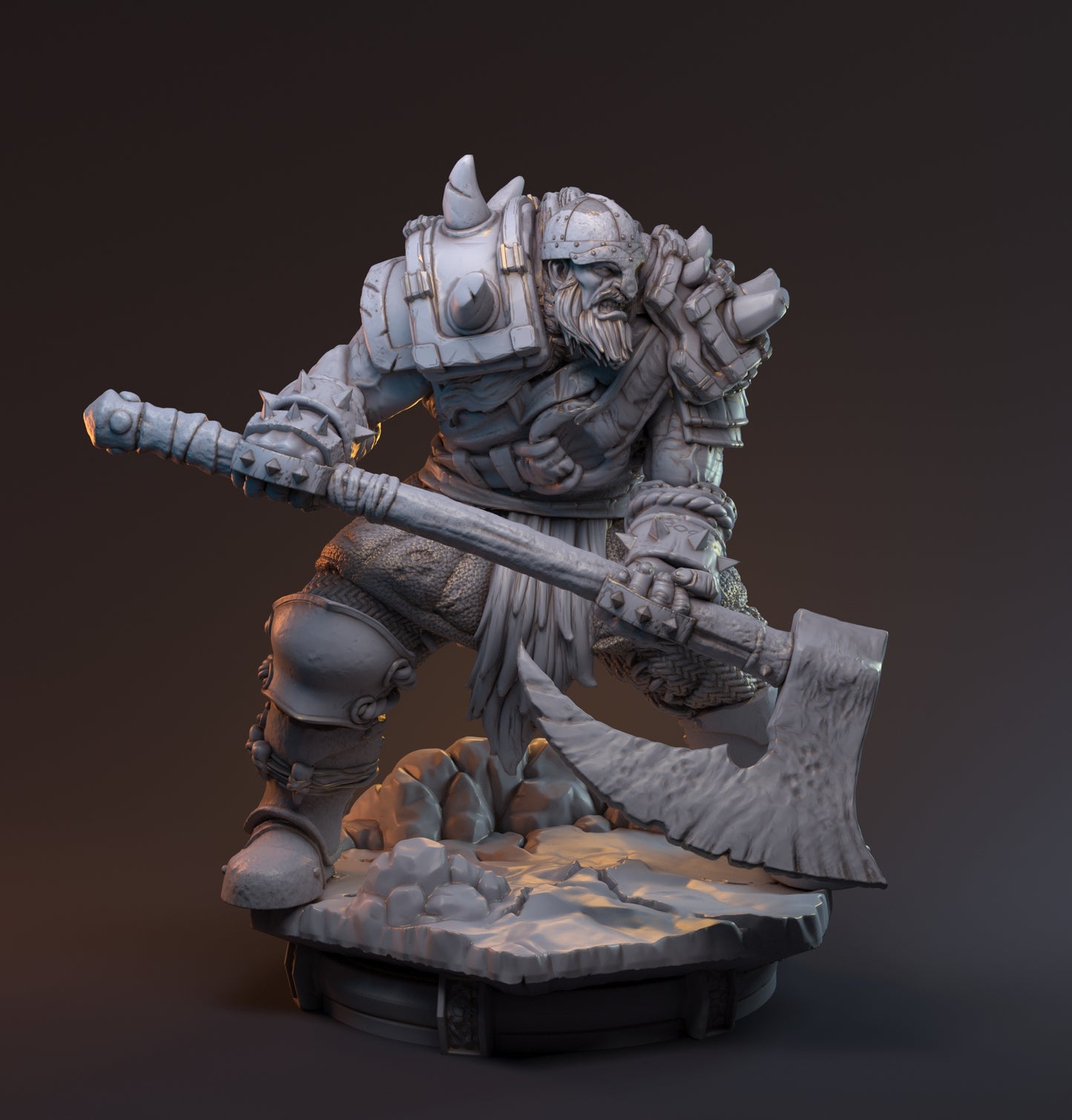 Aivars Varor Viking Miniatur | Krieger | Crusader | Fantasy - Mythreal Miniatures