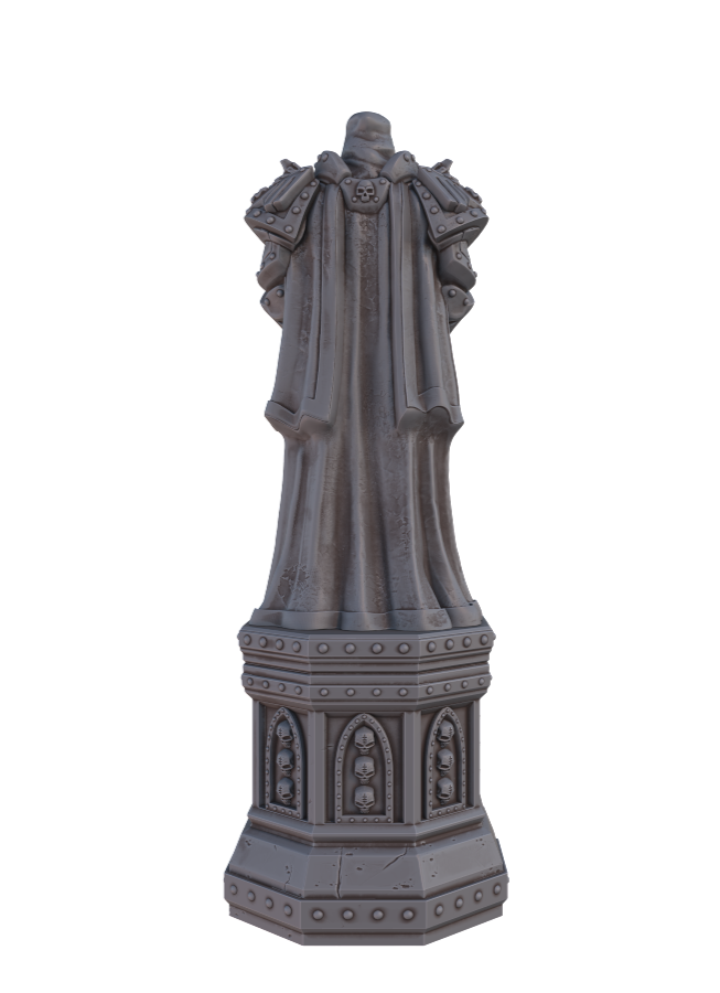 Templar Paladin Statue Miniature - Astland Designs