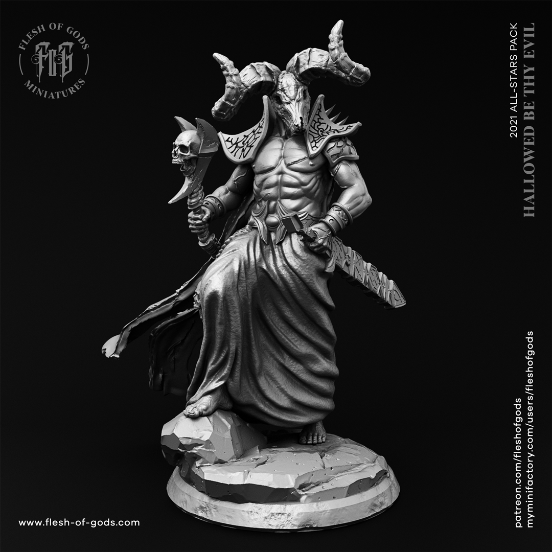 Balors Diener Kultist Miniatur - Flesh of Gods