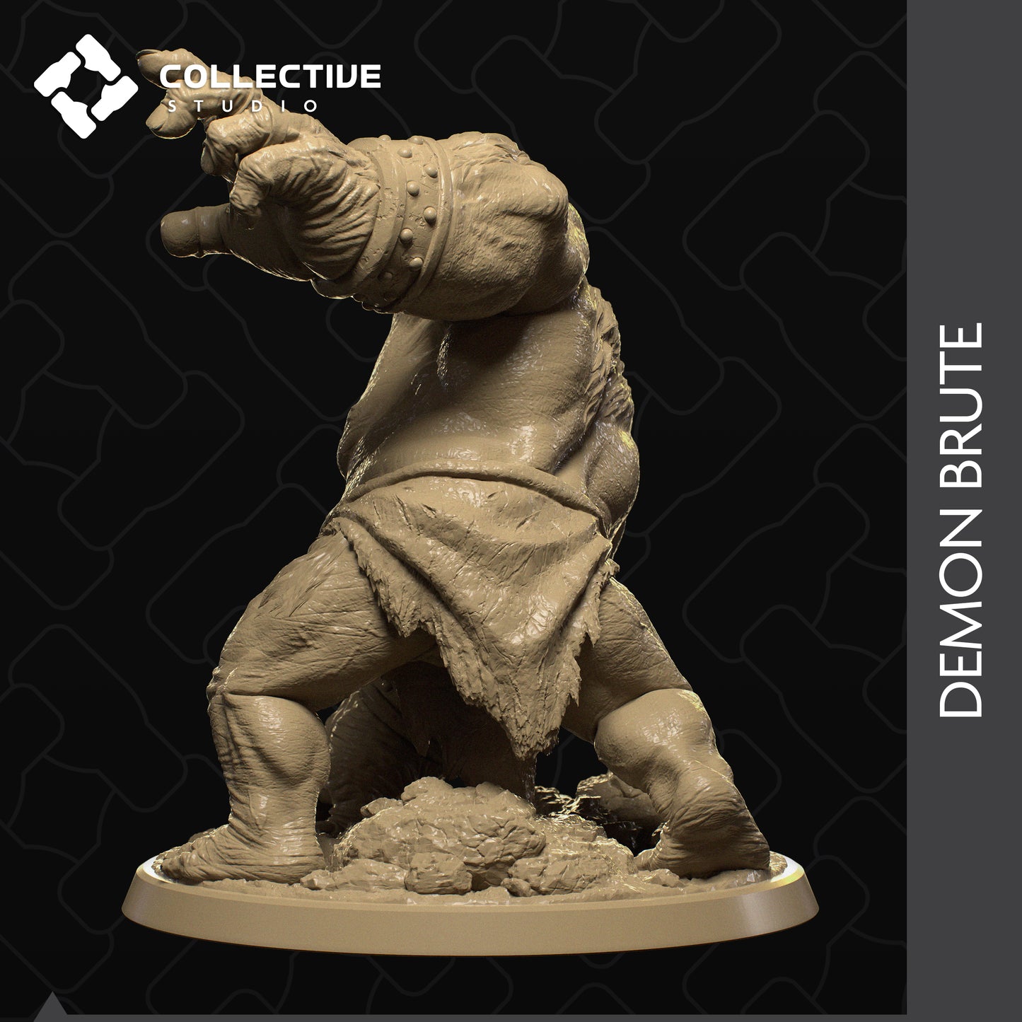 Barlgura Demon Miniature | Gorilla - Collective Studio