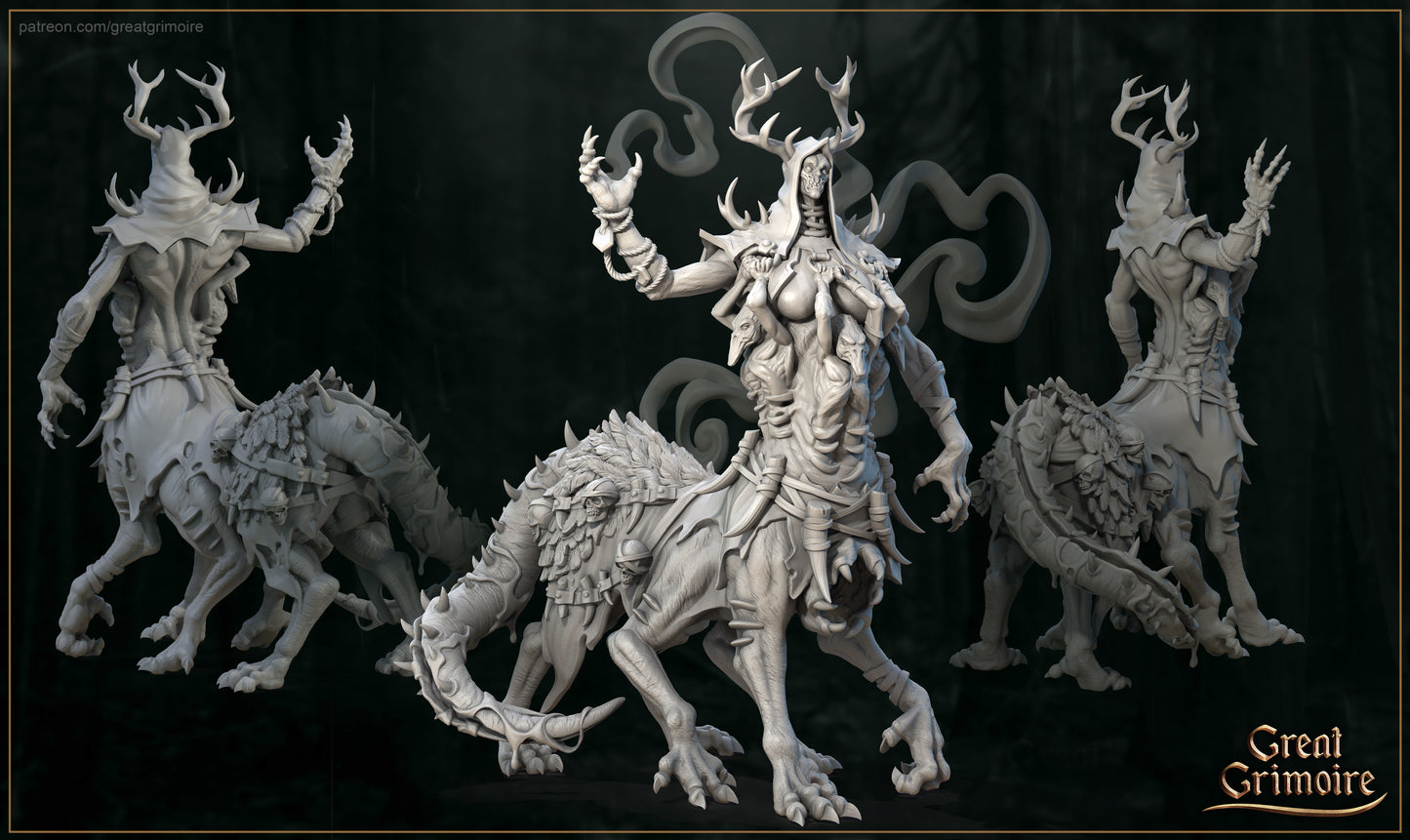 Lord of the Forest Miniatur | Druid | Great Grimoire