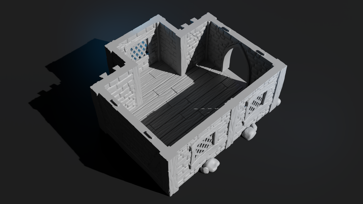 Mittelalterliches Fantasy Haus 2 Miniatur - Caledonia Miniatures