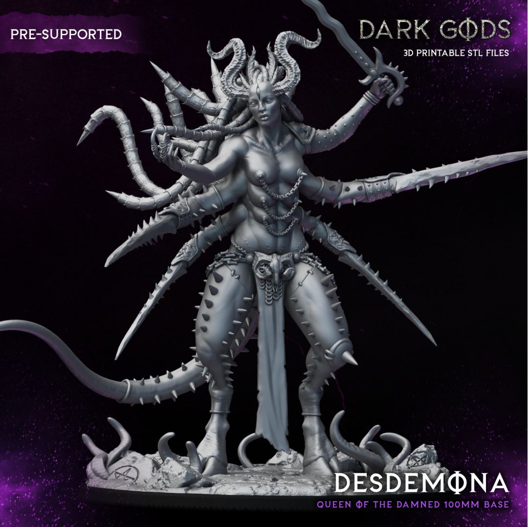 Desdemona the Queen of the Damned - Dark Gods Miniatur