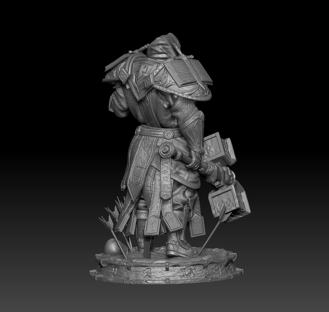 World of Warcraft | Paladin Judgement Armor Miniatur