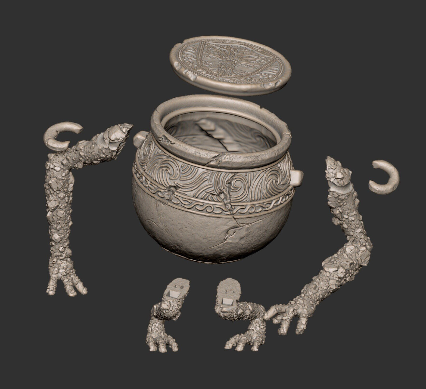 Alexander Iron Fist | Pot Boy Miniatur