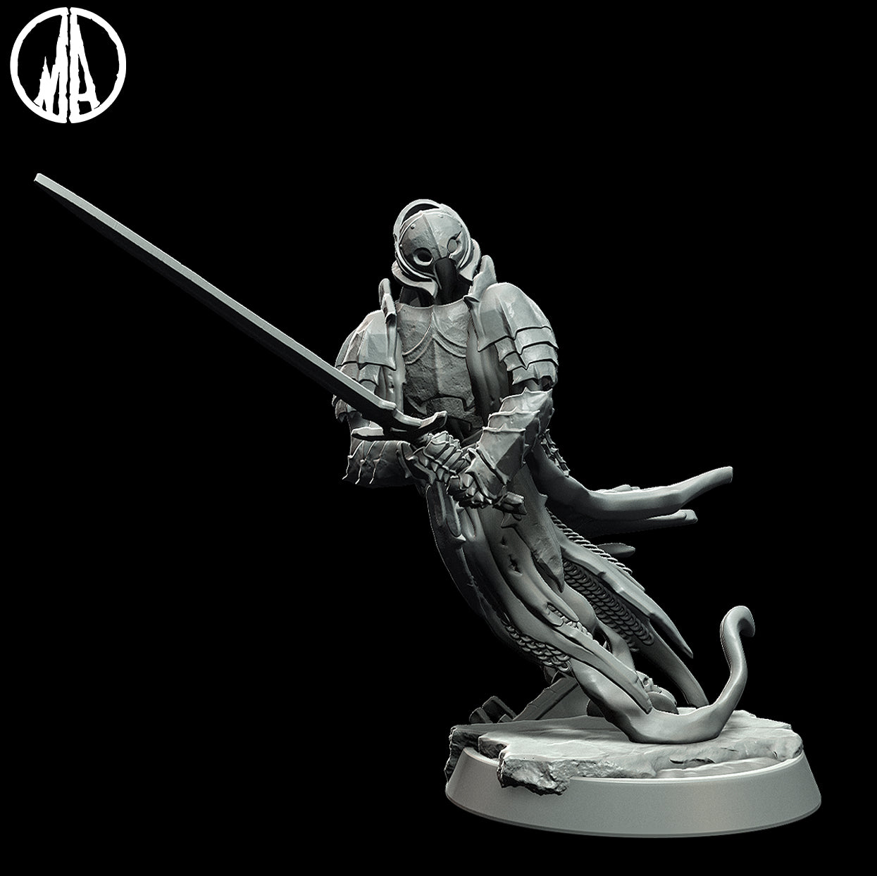 Namenloses Gespenst Tabletop Miniatur - Monolith Arts