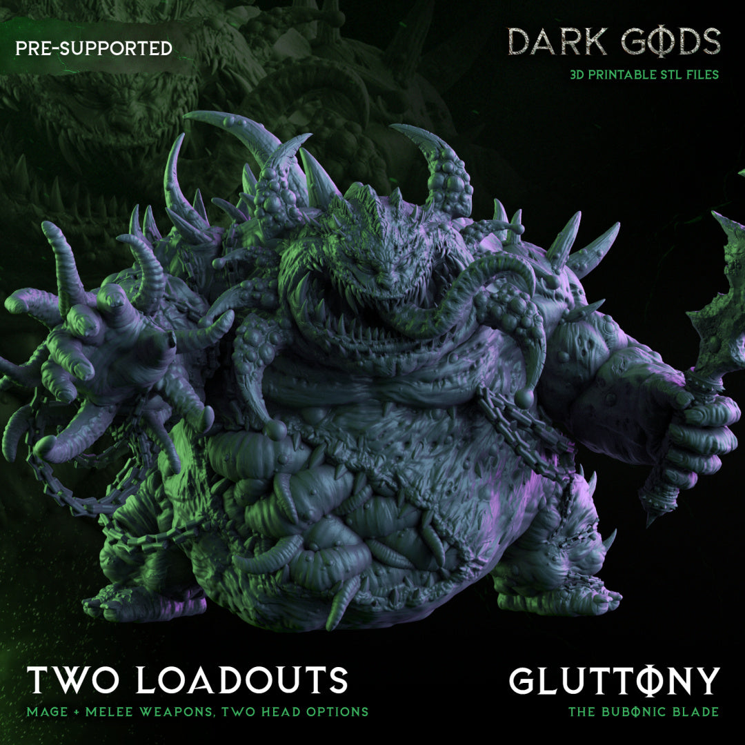 Gluttony the Bubonic One Miniatur - Dark Gods