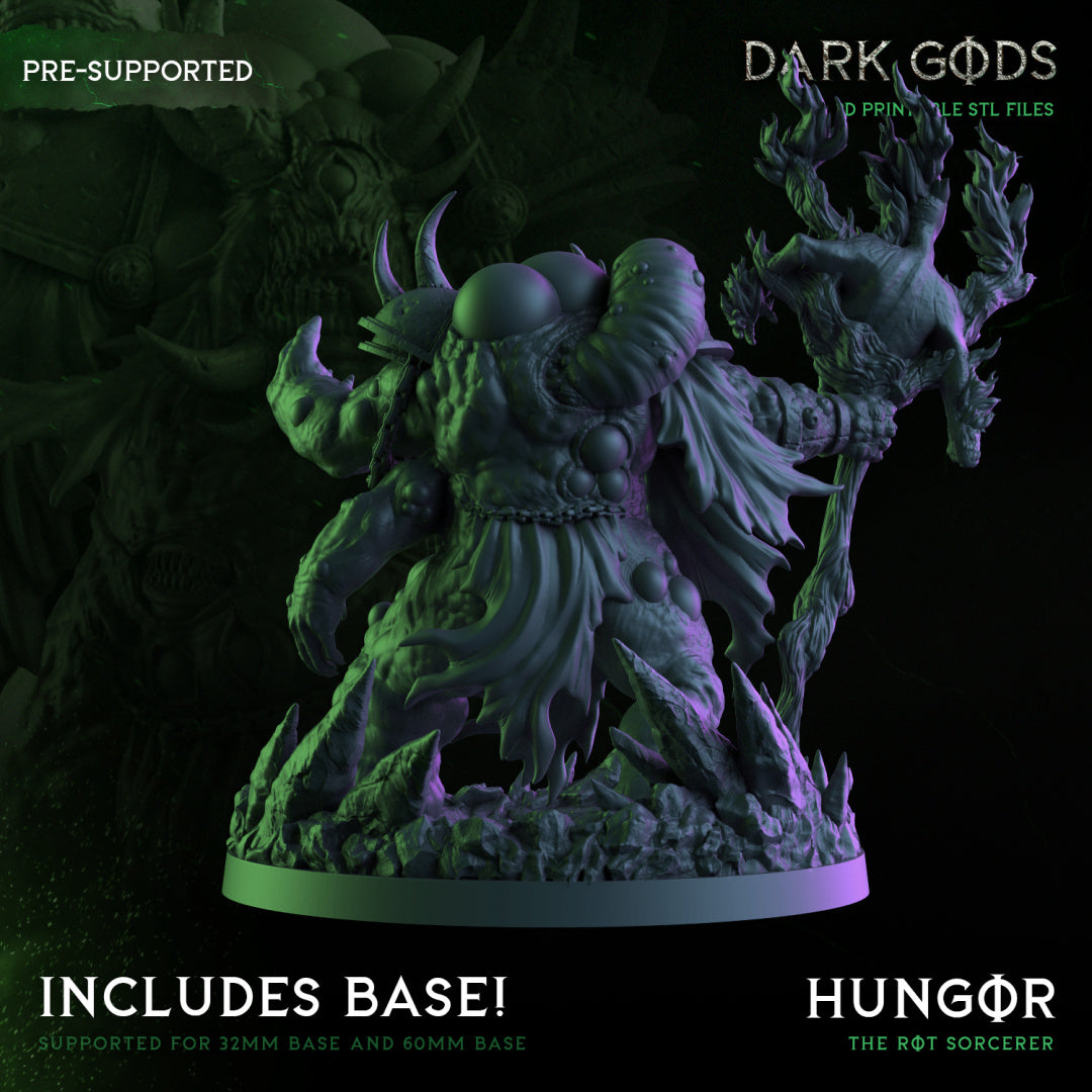 Hungor the Rot Sorcerer Miniatur - Dark Gods