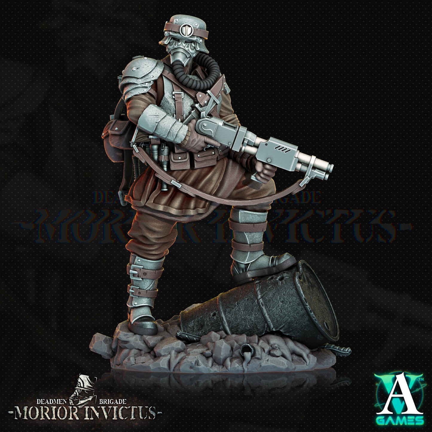 Morior Shocktrooper Miniatur | Tabletop | 6 Posen | Death Squad | Archvillain Games