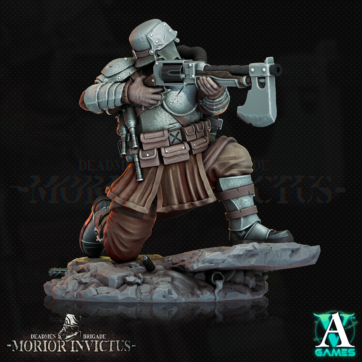 Morior Shocktrooper Miniatur | Tabletop | 6 Posen | Death Squad | Archvillain Games