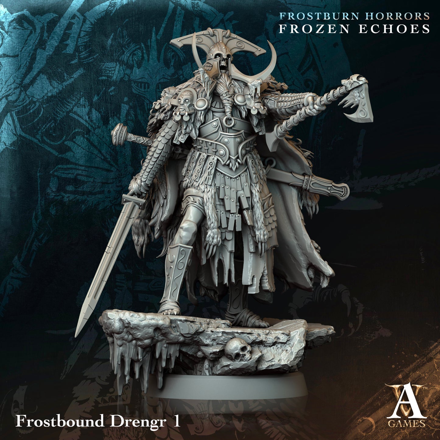 Frostbound Drengr - Viking Miniatur