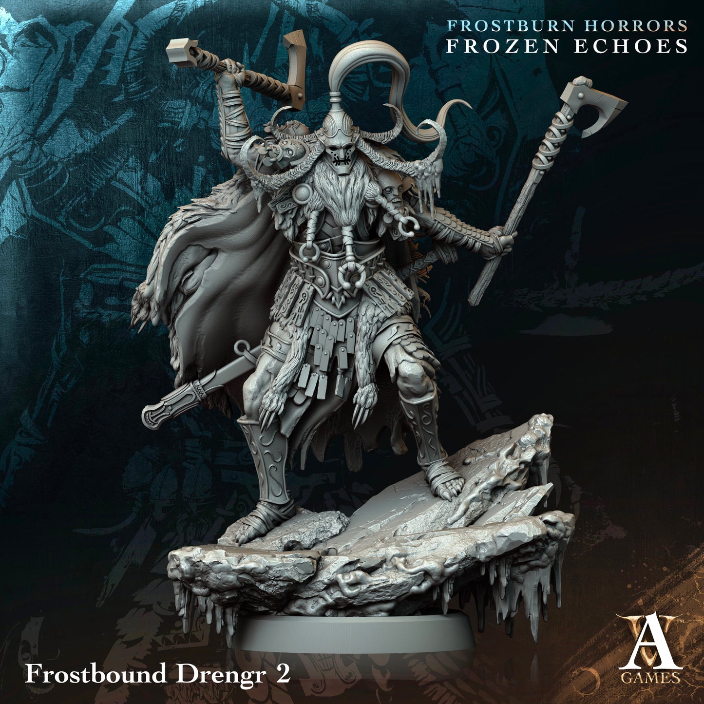 Frostbound Drengr - Viking Miniatur