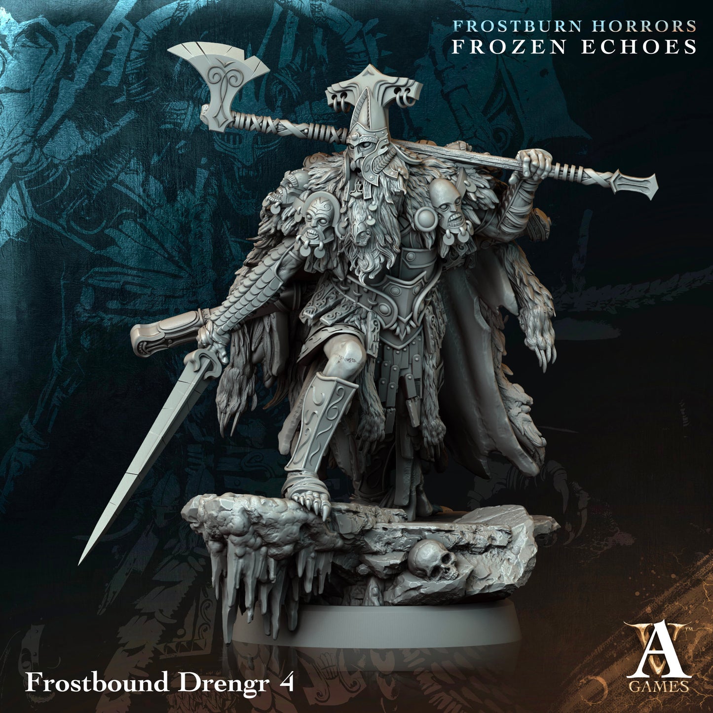 Frostbound Drengr - Viking Miniatur