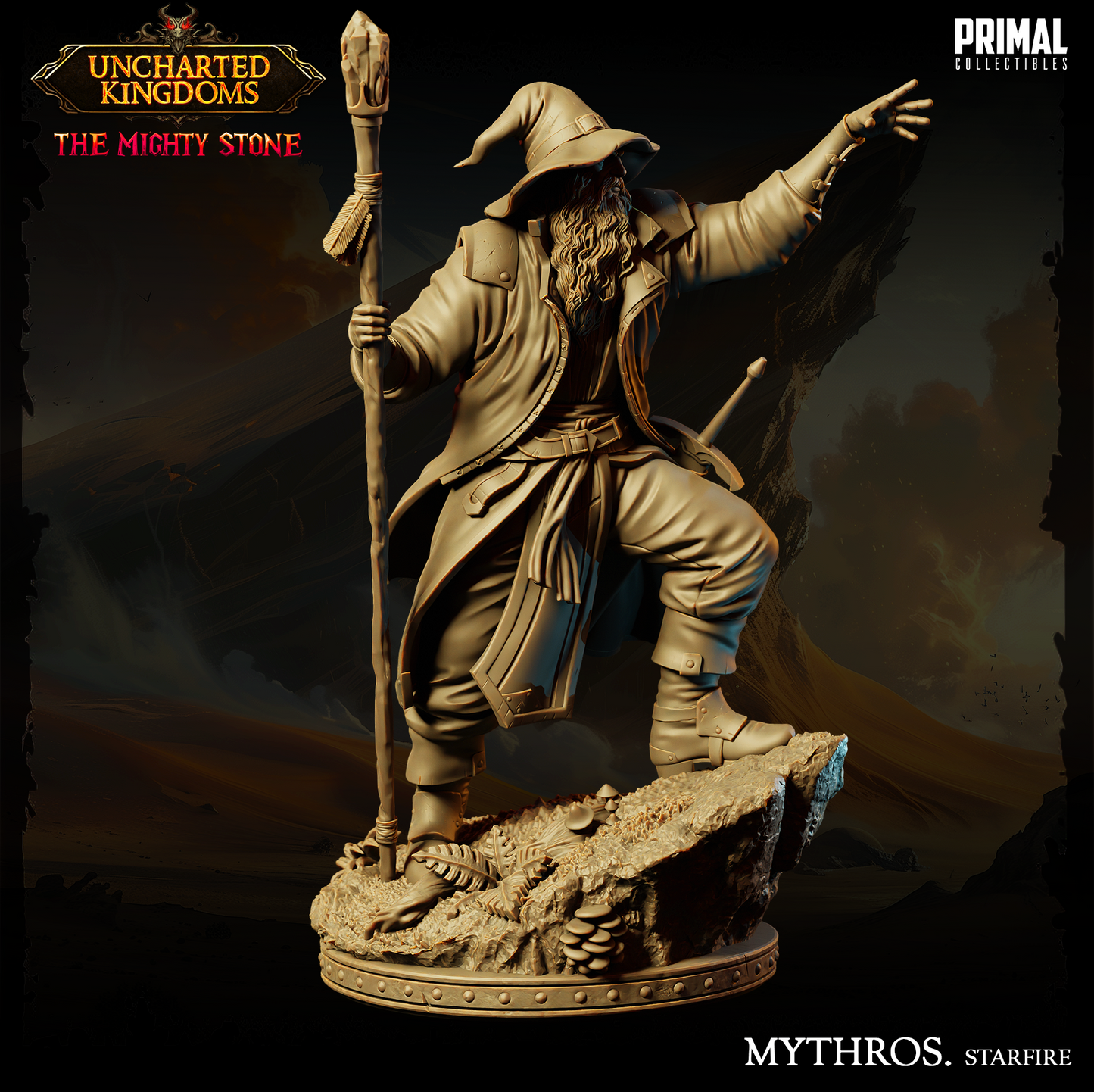 Magier Mythros Starfire | Wizard | RPG | Pathfinder | D&D | Primal Collectibles