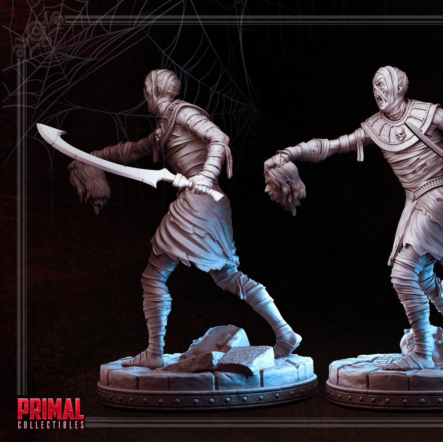 Mumie Miniatur | 32mm | Pathfinder | D&D | Primal Collectibles