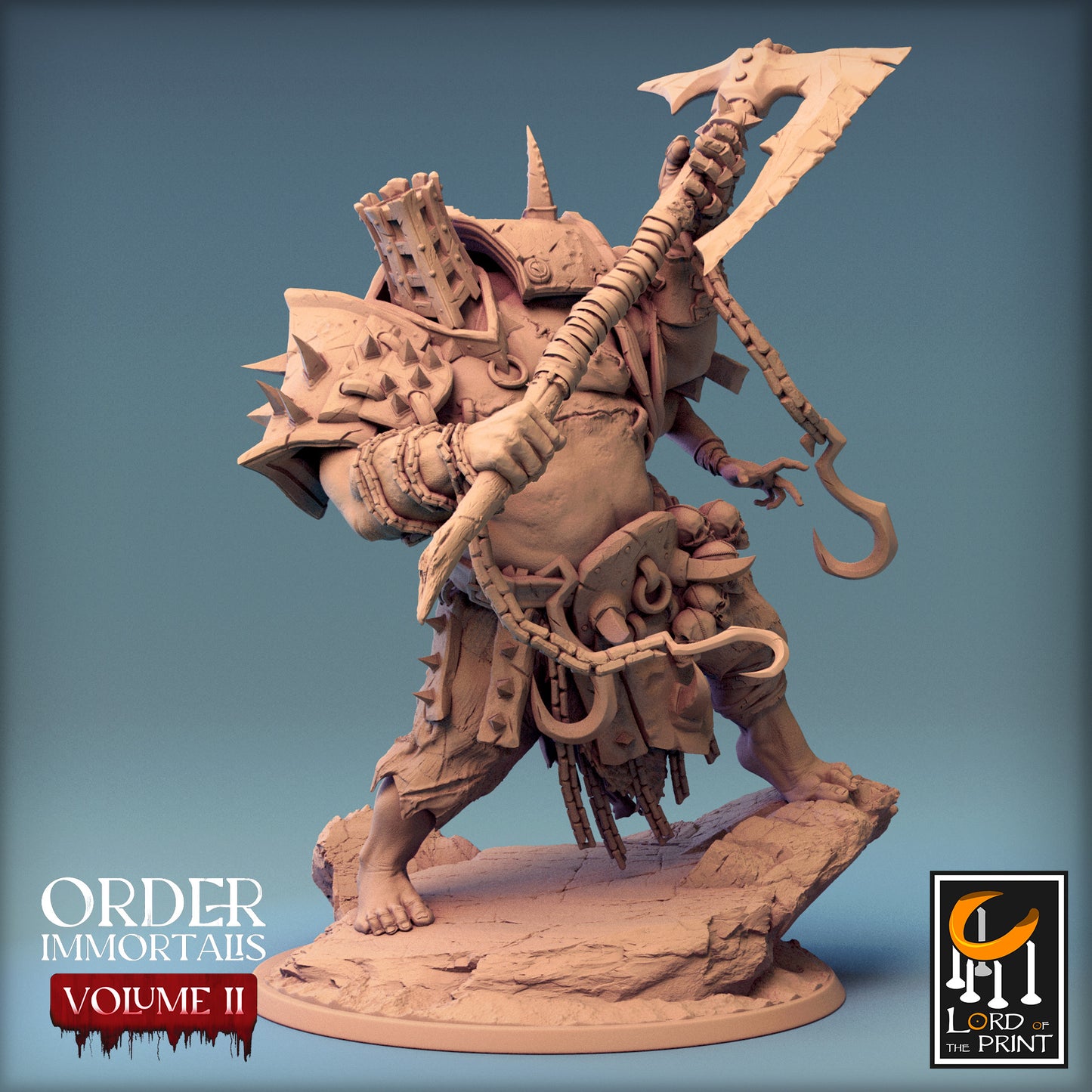 Eradicus Miniatur | Tormentor | 3 Posen | Order Immortalis | Pathfinder | DnD - Lord of the Print