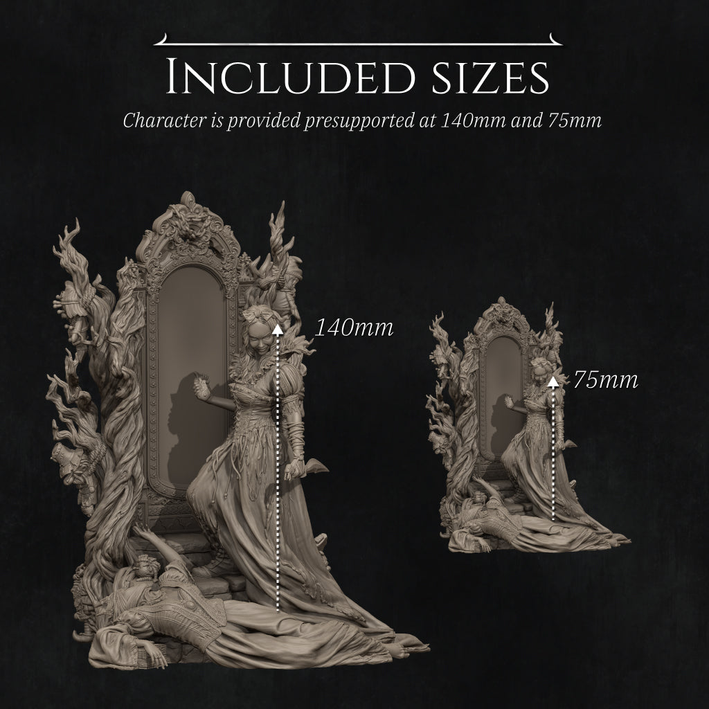 Schneewittchen Display-Miniatur - Die Schönste von allen - Fantasy - Nerikson