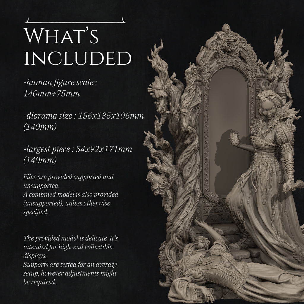 Schneewittchen Display-Miniatur - Die Schönste von allen - Fantasy - Nerikson