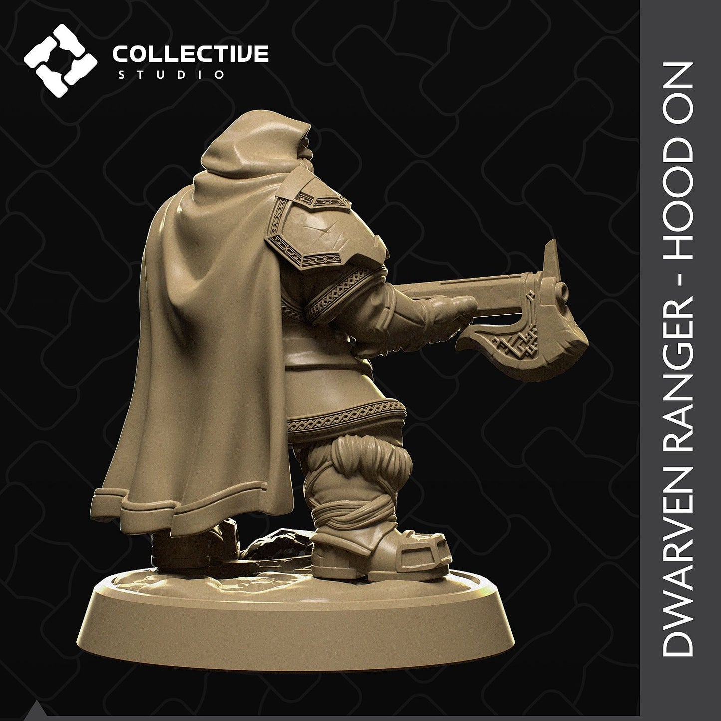 Zwerg Ranger Miniatur | Dwarf Rifleman