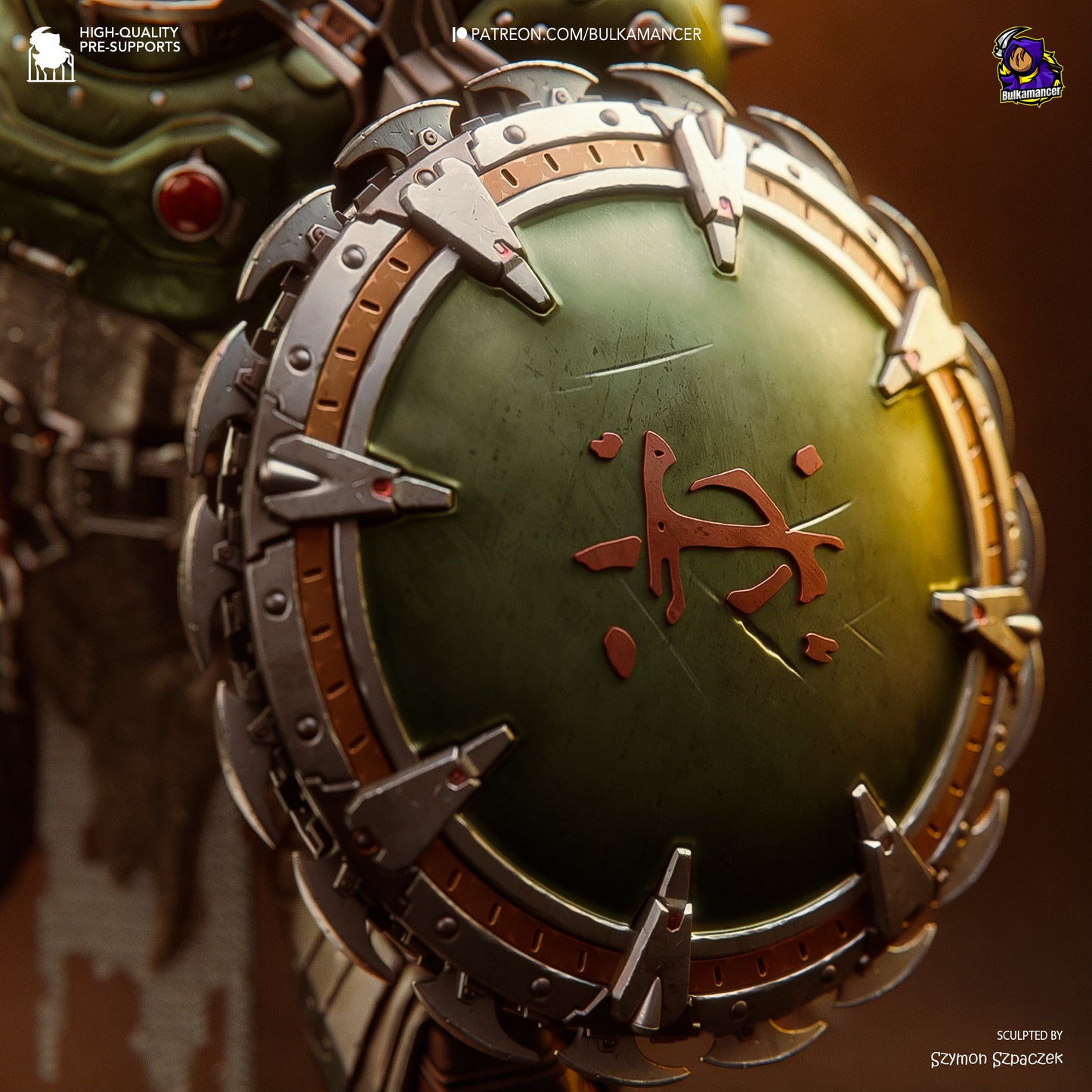 Hellwalker Display Miniatur | Slayer | Fantasy | unbemalter Bausatz - Bulkamancer Sculpts