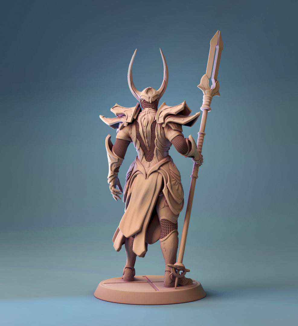 Tempelwächter Tabletop Miniatur | Warlock | NPC | Celestial Guardian - Lord of the Print