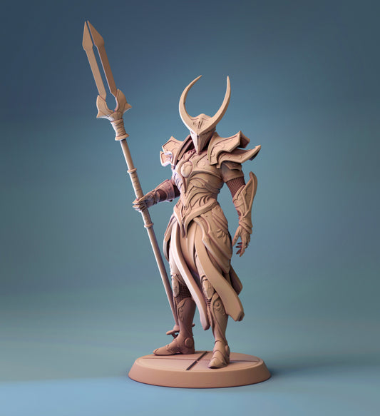 Tempelwächter Tabletop Miniatur | Warlock | NPC | Celestial Guardian - Lord of the Print