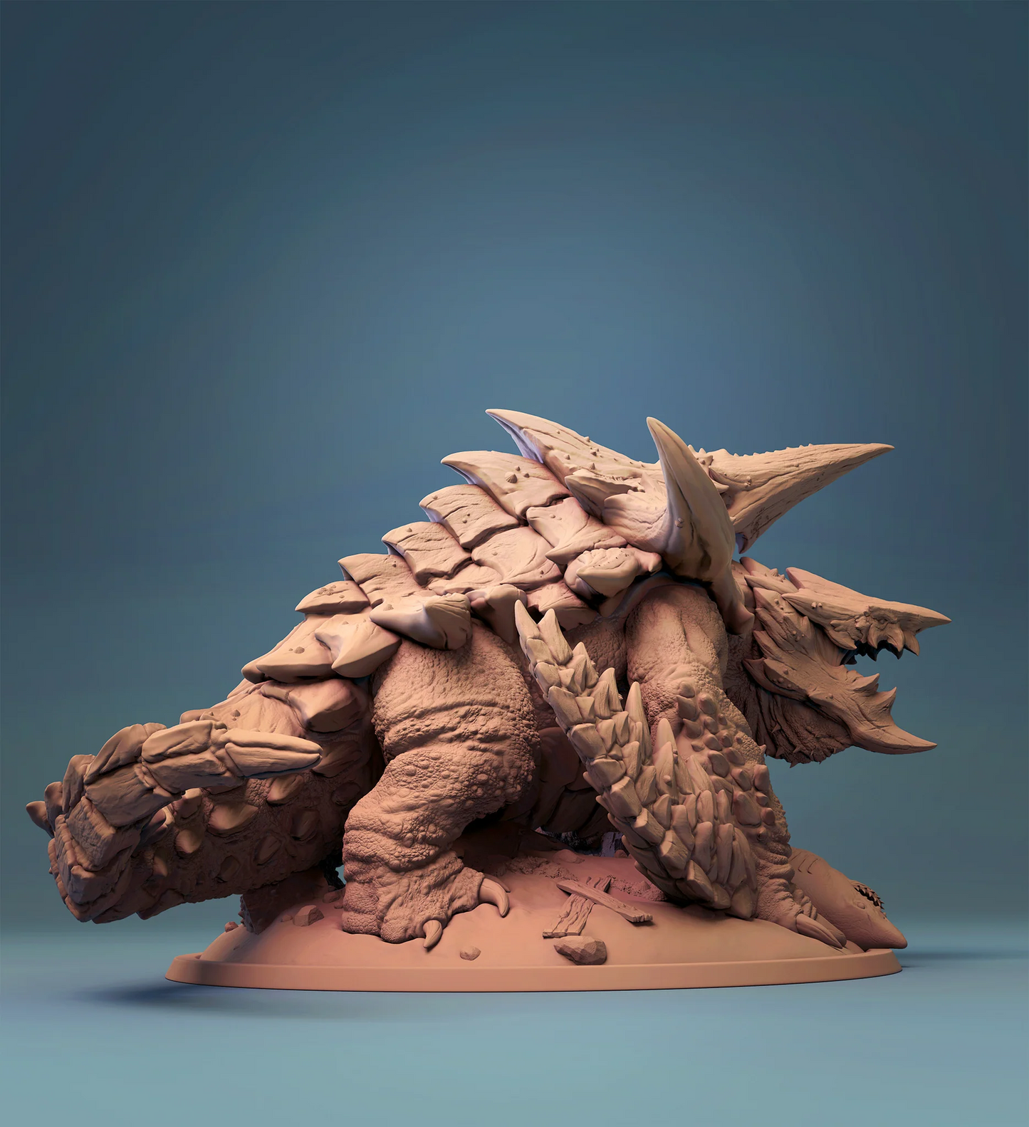Drachenschildkröte DnD Miniatur | Dragon Turtle | Lord of the Print