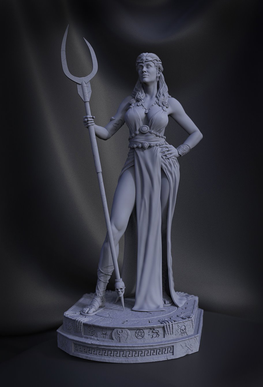 Göttin Persephone griechische Mythologie Miniatur