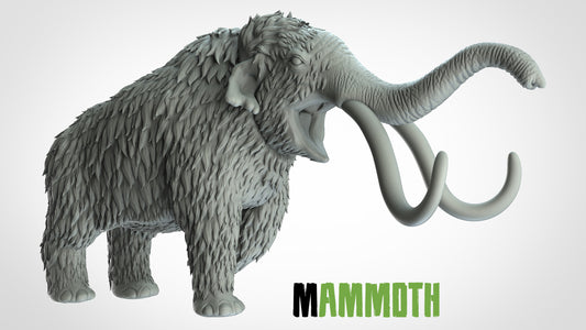 Mammut Miniatur - 3DIP Studios