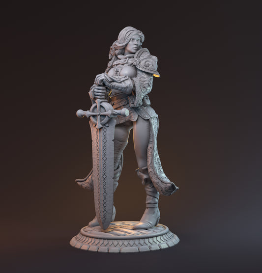 Paladin Miniatur | Ritter | Kleriker | Tabletop | Fantasy - Mythreal Miniatures