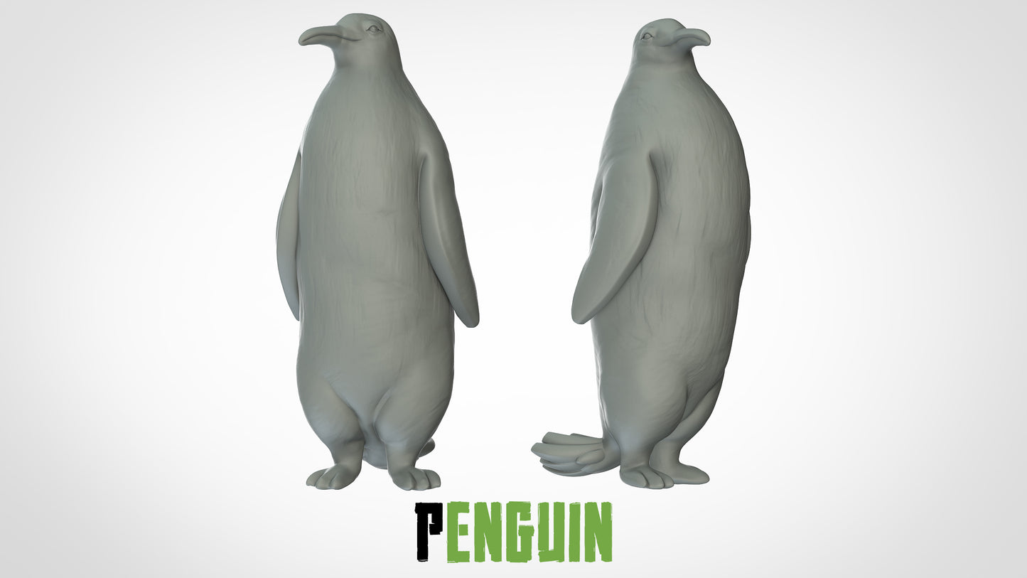 Pinguin Miniatur - 3DIP Studios