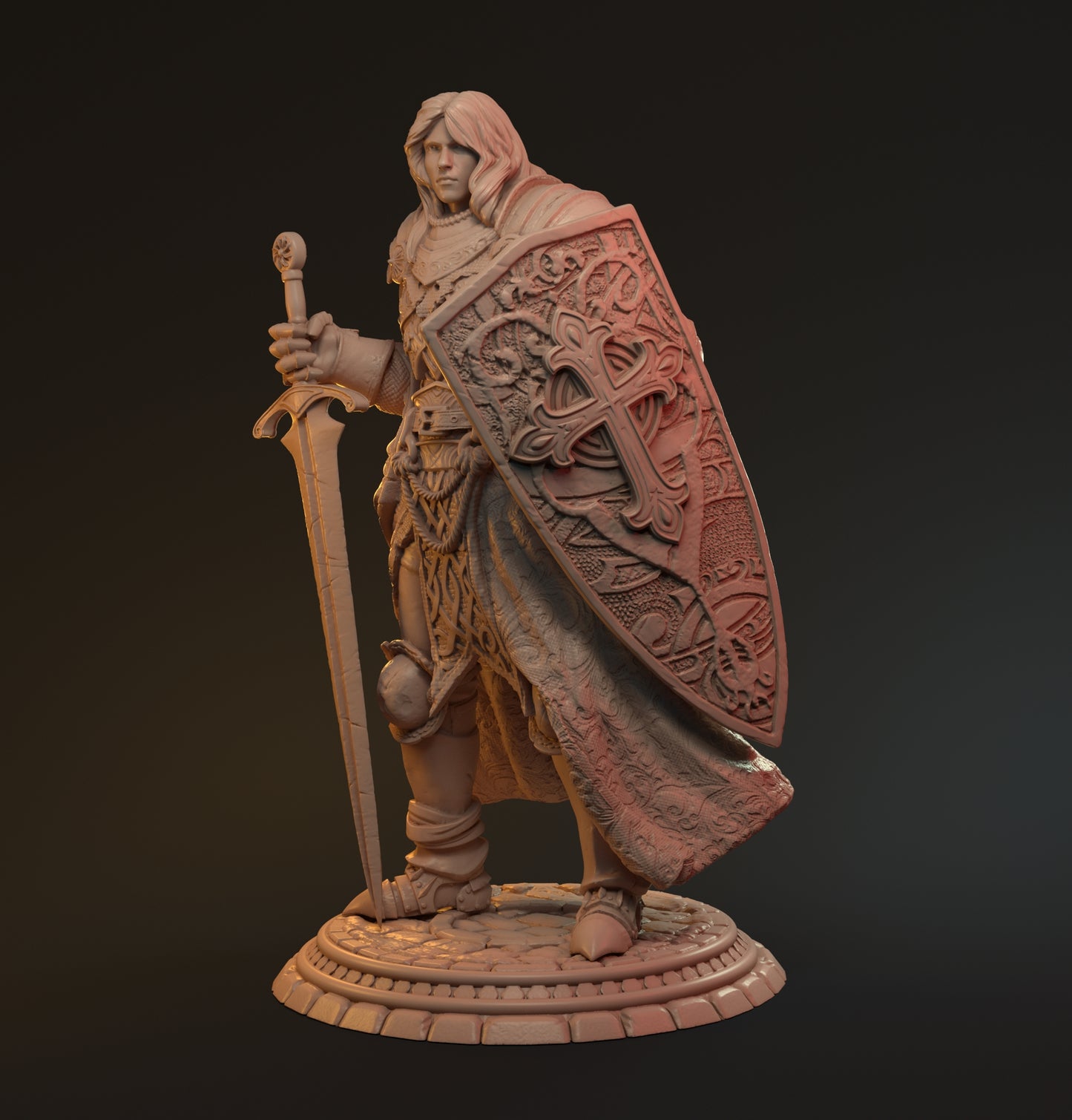 Paladin Lancelot Miniatur | Ritter | Fantasy - Mythreal Miniatures