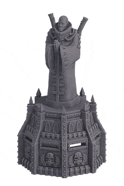 Warden Priest Statue Miniature - Astland Designs