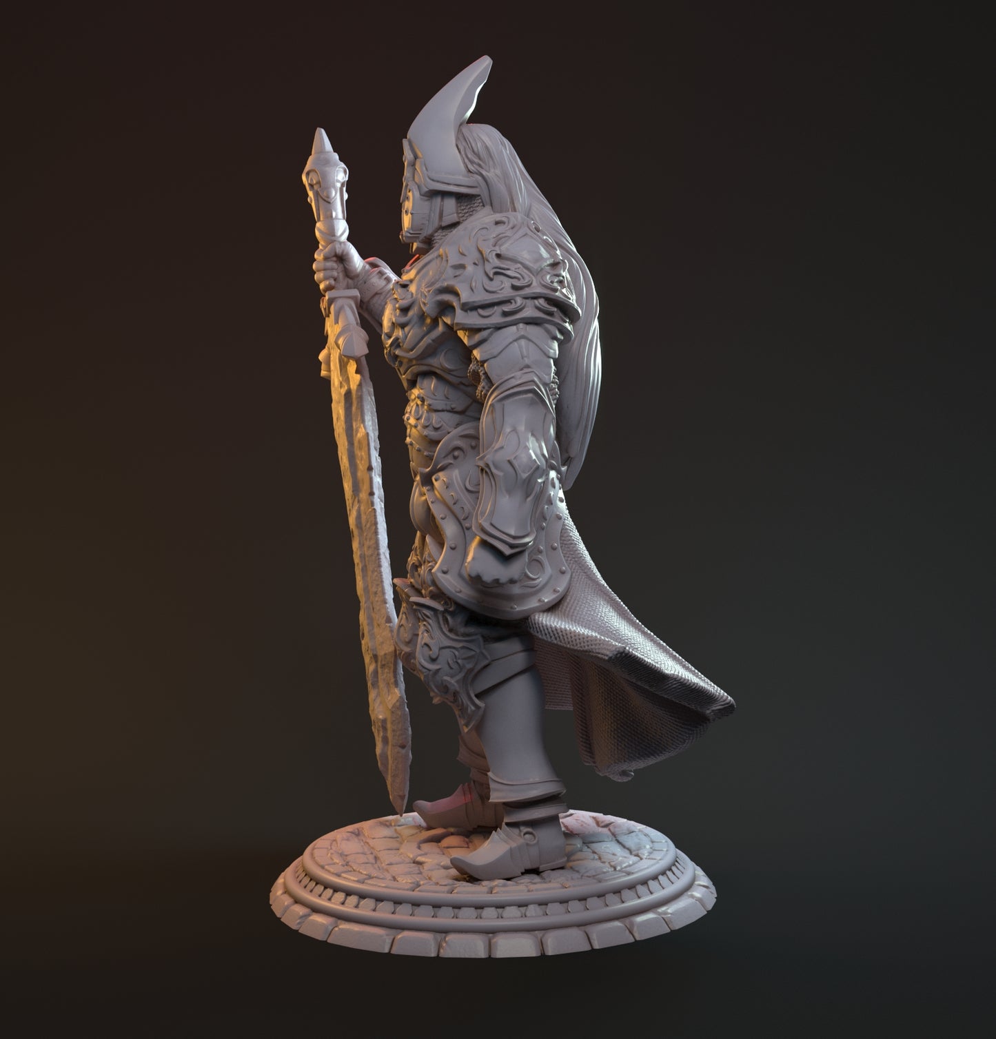 Dark Knight Mordred Miniatur | Ritter | Fantasy - Mythreal Miniatures