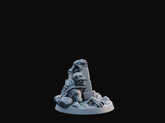 Skelett aus dem Grab Tabletop Miniatur - Arbiter Miniatures