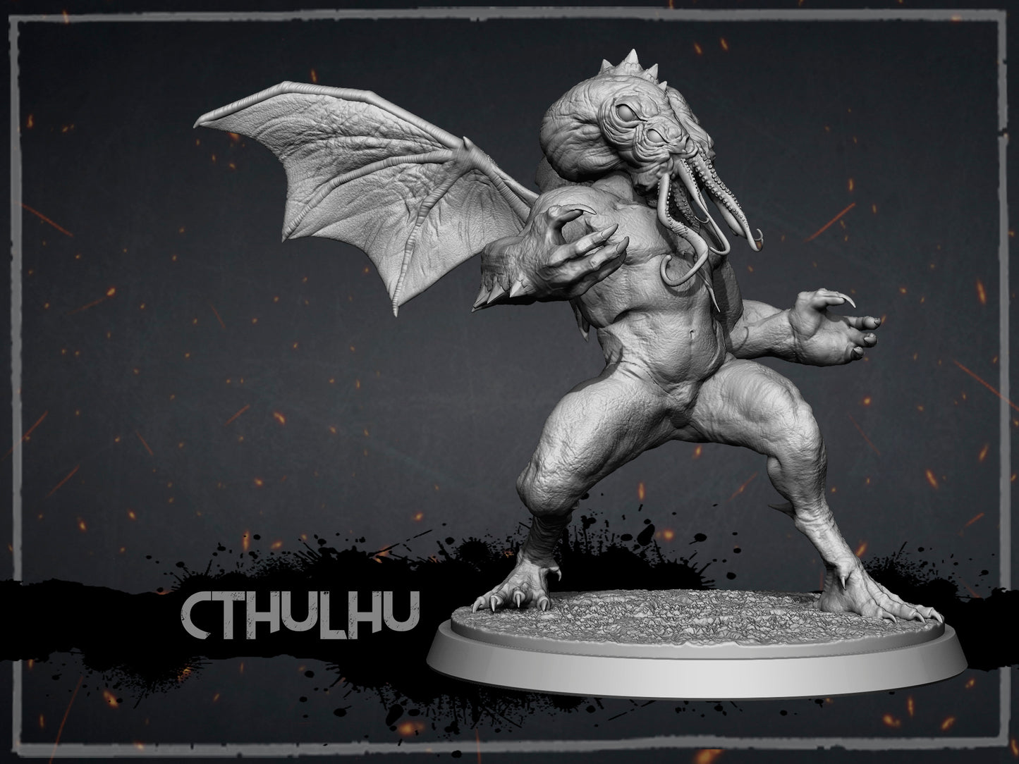 God of Darkness - Great Old One CTHULHU Miniatur - 55mm
