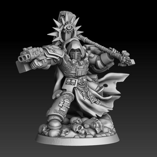 Silver Wardens Grand Magnus Carmine - Miniature