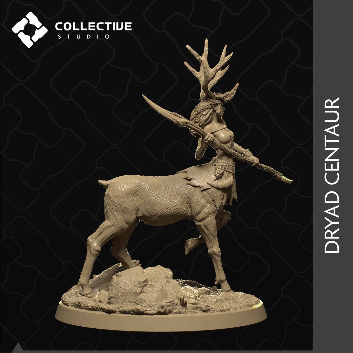 Zentaur Dryade Miniatur | Tabletop | D&D | Collective Studio