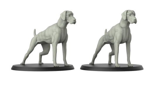 Hund Deutsche Dogge Miniatur - 3DIP Studios