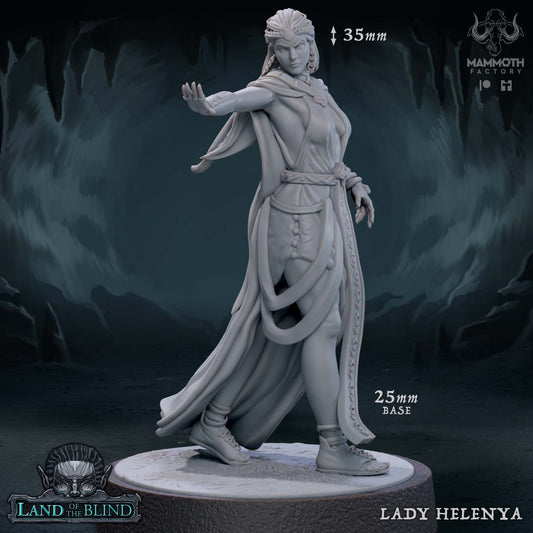 Lady Helenya - Magierin Tabletop Miniatur | Edelfrau | Mammoth Factory