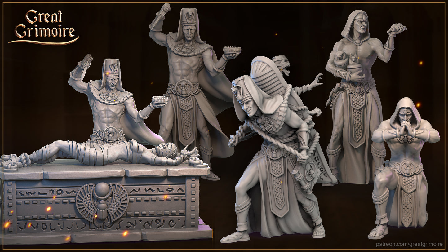 High Priests of Egypt - Tabletop Miniatur