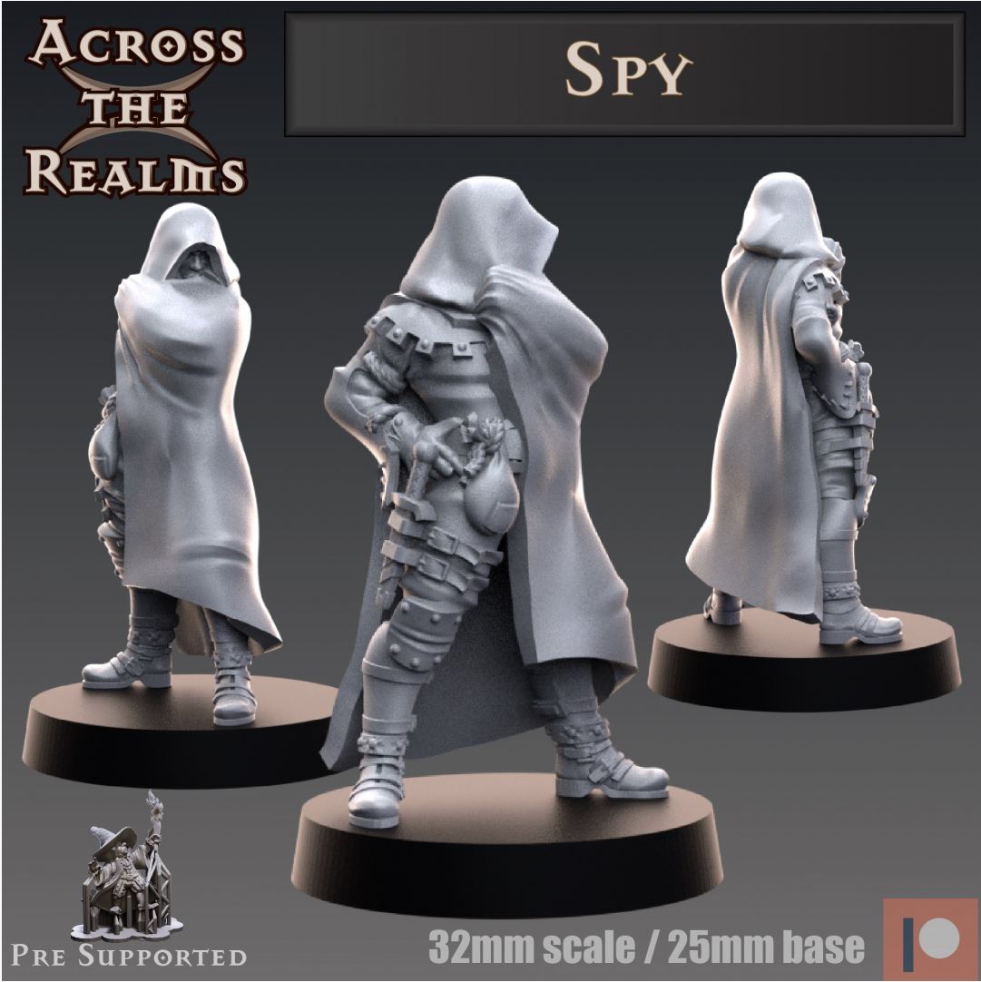 NPC Miniatur, Spion - Across the Realms