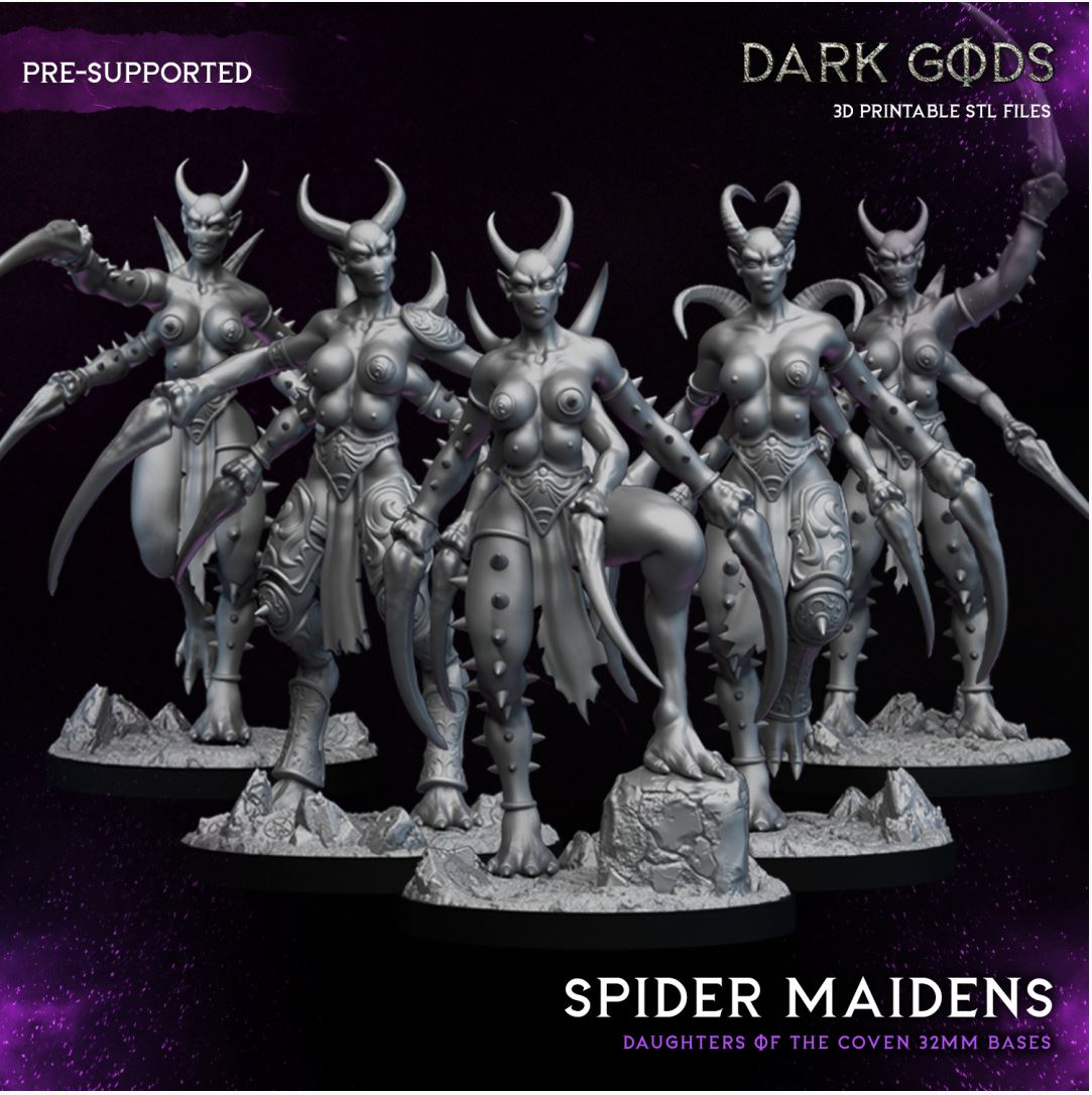 Spider Maidens Miniatur - Dark Gods