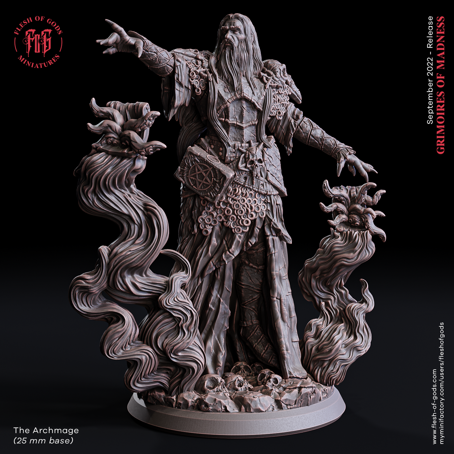 Archmage | Magier Miniatur - Flesh of Gods
