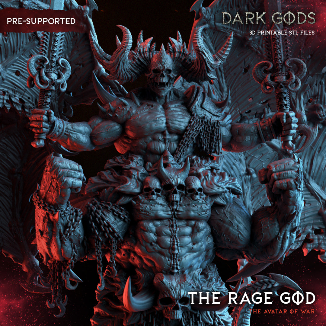 Rage God Miniatur - Dark Gods